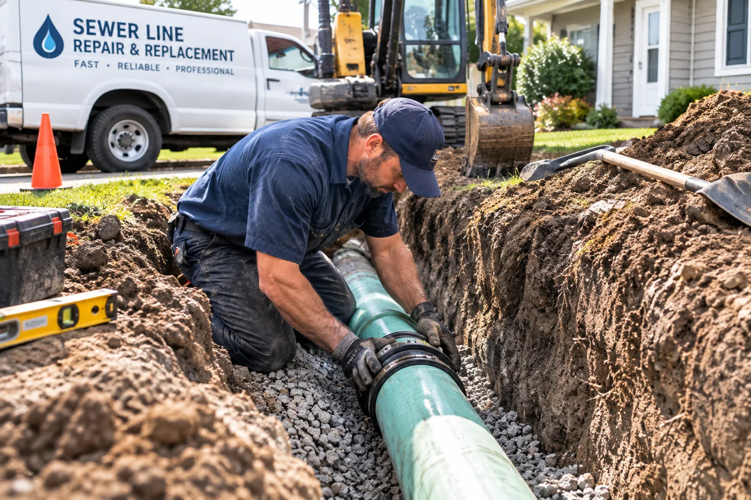 Sewer Line Repair & Replacement